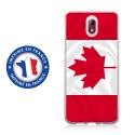 TPU0NOKIA31DRAPCANADA - Coque souple pour Nokia 3-1 avec impression Motifs drapeau du Canada