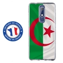 TPU0NOKIA51DRAPALGERIE - Coque souple pour Nokia 5-1 avec impression Motifs drapeau de l'Algérie