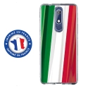 TPU0NOKIA51DRAPITALIE - Coque souple pour Nokia 5-1 avec impression Motifs drapeau de l'Italie