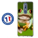 TPU0NOKIA51GRENOUILLE - Coque souple pour Nokia 5-1 avec impression Motifs grenouille