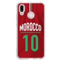 TPU0P20LITEMAILLOTMAROC - Coque souple pour Huawei P20 Lite avec impression Motifs Maillot de Football Maroc