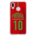 TPU0P20LITEMAILLOTPORTUGAL - Coque souple pour Huawei P20 Lite avec impression Motifs Maillot de Football Portugal