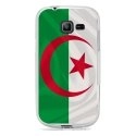 TPU0S7390DRAPALGERIE - Coque Souple en gel transparente pour Galaxy Trend Lite avec impression Motifs drapeau de l'Algérie