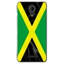 TPU0TOMMY2DRAPJAMAIQUE - Coque souple pour Wiko Tommy 2 avec impression Motifs drapeau de la Jamaïque