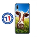 TPU0TPU0A10VACHE - Coque souple pour Samsung Galaxy A10 avec impression Motifs vache