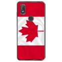 TPU0VIEW2DRAPCANADA - Coque souple pour Wiko View 2 avec impression Motifs drapeau du Canada