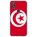 TPU0VIEW2DRAPTUNISIE - Coque souple pour Wiko View 2 avec impression Motifs drapeau de la Tunisie