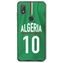 TPU0VIEW2MAILLOTALGERIE - Coque souple pour Wiko View 2 avec impression Motifs Maillot de Football Algérie