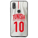 TPU0VIEW2MAILLOTTUNISIE - Coque souple pour Wiko View 2 avec impression Motifs Maillot de Football Tunisie