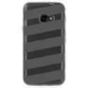 TPU0XCOVER4BANDESGRISES - Coque souple pour Samsung Galaxy XCover 4 avec impression Motifs bandes grises