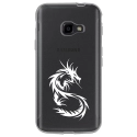 TPU0XCOVER4DRAGONTRIBAL - Coque souple pour Samsung Galaxy XCover 4 avec impression Motifs dragon tribal