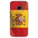 TPU0XCOVER4DRAPESPAGNE - Coque souple pour Samsung Galaxy XCover 4 avec impression Motifs drapeau de l'Espagne