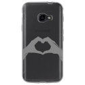 TPU0XCOVER4MAINCOEUR - Coque souple pour Samsung Galaxy XCover 4 avec impression Motifs mains en forme de coeur