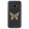 TPU0XCOVER4PAPILLONSEUL - Coque souple pour Samsung Galaxy XCover 4 avec impression Motifs papillon psychédélique