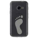 TPU0XCOVER4PIED - Coque souple pour Samsung Galaxy XCover 4 avec impression Motifs empreinte de pied