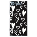 TPU0XPERIAXZ1LOVE2 - Coque souple pour Sony Xperia XZ1 avec impression Motifs Love coeur 2