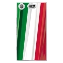 TPU0XZ1COMPDRAPITALIE - Coque souple pour Sony Xperia XZ1 Compact avec impression Motifs drapeau de l'Italie