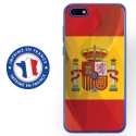 TPU0Y52018DRAPESPAGNE - Coque souple pour Huawei Y5 (2018) avec impression Motifs drapeau de l'Espagne