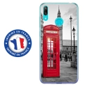 TPU0Y62019CABINEUK - Coque souple pour Huawei Y6 (2019) avec impression Motifs cabine téléphonique UK rouge