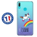 TPU0Y62019LICORNE - Coque souple pour Huawei Y6 (2019) avec impression Motifs Je suis une licorne
