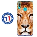 TPU0Y62019LION - Coque souple pour Huawei Y6 (2019) avec impression Motifs tête de lion