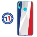 TPU0Y72019DRAPFRANCE - Coque souple pour Huawei Y7 (2019) avec impression Motifs drapeau de la France