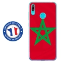 TPU0Y72019DRAPMAROC - Coque souple pour Huawei Y7 (2019) avec impression Motifs drapeau du Maroc