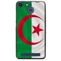 TPU150FHELIUMDRAPALGERIE - Coque souple pour Archos 50F Helium avec impression Motifs drapeau de l'Algérie