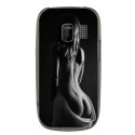 TPU1ASHA302FEMMENUE - Coque souple pour Nokia Asha 302 avec impression Motifs femme dénudée