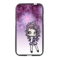 TPU1COREPRIMEMANGAVIOLETTA - Coque souple pour Samsung Galaxy Core Prime G360 avec impression Motifs manga fille violetta
