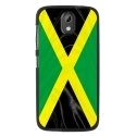 TPU1DES526DRAPJAMAIQUE - Coque souple pour HTC Desire 526 avec impression Motifs drapeau de la Jamaïque