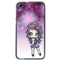 TPU1DESIRE820MANGAVIOLETTA - Coque souple pour HTC Desire 820 avec impression Motifs manga fille violetta