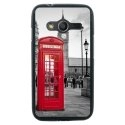 TPU1G318CABINEUK - Coque Souple en gel pour Samsung Galaxy Trend 2 Lite avec impression cabine téléphonique UK rouge