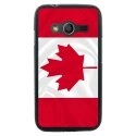 TPU1G318DRAPCANADA - Coque Souple en gel pour Samsung Galaxy Trend 2 Lite avec impression drapeau du Canada