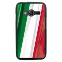 TPU1G318DRAPITALIE - Coque Souple en gel pour Samsung Galaxy Trend 2 Lite avec impression drapeau de l'Italie