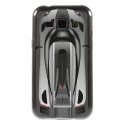 TPU1GALJ1VOITURE - Coque souple pour Samsung Galaxy J1 SM-J100F avec impression Motifs voiture de course