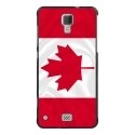 TPU1HISENSC20DRAPCANADA - Coque souple pour Hisense C20 avec impression Motifs drapeau du Canada