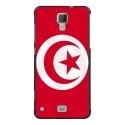 TPU1HISENSC20DRAPTUNISIE - Coque souple pour Hisense C20 avec impression Motifs drapeau de la Tunisie