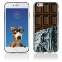 TPU1IPHONE6CHOCOLAT - Coque Souple en gel pour Apple iPhone 6 avec impression tablette de chocolat