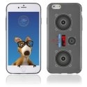 TPU1IPHONE6MP3 - Coque Souple en gel pour Apple iPhone 6 avec impression lecteur MP3