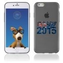 TPU1IPHONE6WCRALLAUSTRALIE - Coque Souple en gel pour Apple iPhone 6 avec impression Australie et logo rugby WCR 2015