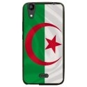 TPU1LBELLO2DRAPALGERIE - Coque souple pour LG Bello II avec impression Motifs drapeau de l'Algérie