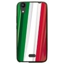 TPU1LBELLO2DRAPITALIE - Coque souple pour LG Bello II avec impression Motifs drapeau de l'Italie