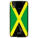 TPU1LBELLO2DRAPJAMAIQUE - Coque souple pour LG Bello II avec impression Motifs drapeau de la Jamaïque