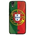 TPU1LBELLO2DRAPPORTUGAL - Coque souple pour LG Bello II avec impression Motifs drapeau du Portugal