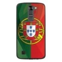 TPU1LGK7DRAPPORTUGAL - Coque souple pour LG K7 avec impression Motifs drapeau du Portugal