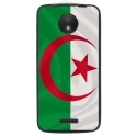 TPU1MOTOCDRAPALGERIE - Coque souple pour Motorola Moto C avec impression Motifs drapeau de l'Algérie