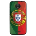 TPU1MOTOCDRAPPORTUGAL - Coque souple pour Motorola Moto C avec impression Motifs drapeau du Portugal