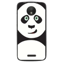 TPU1MOTOCPANDA - Coque souple pour Motorola Moto C avec impression Motifs panda