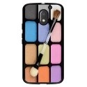 TPU1MOTOE3MAQUILLAGE - Coque souple pour Motorola Moto E3 avec impression Motifs palette de maquillage
